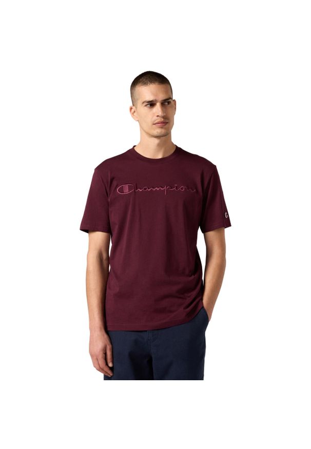 Koszulka męska Champion SS Tee 220273. Kolor: czerwony