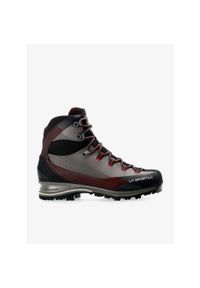LA SPORTIVA - Buty trekkingowe męskie La Sportiva Trango Trk Leather GTX. Wysokość cholewki: za kostkę. Zapięcie: sznurówki. Kolor: szary. Materiał: materiał, syntetyk, tkanina. Szerokość cholewki: normalna