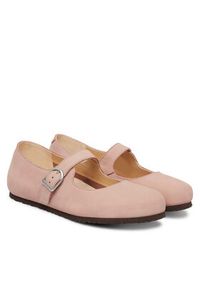 Birkenstock Baleriny Santa Clarita 1031550 Różowy. Kolor: różowy. Materiał: skóra #6