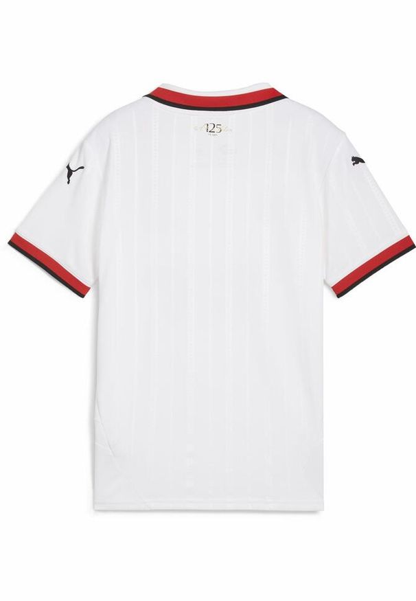 T-Shirt Puma Acm Away Jersey Jr Dzieci. Kolor: biały. Materiał: jersey