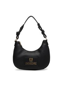 Love Moschino - LOVE MOSCHINO Torebka JC4237PP0OKC0000 Czarny. Kolor: czarny. Materiał: skórzane #3