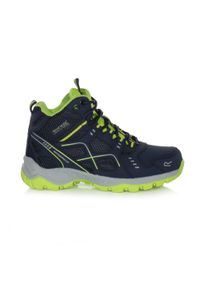 Buty trekkingowe dziecięce Vendeavour ES Regatta. Kolor: fioletowy, niebieski. Materiał: poliester. Sport: turystyka piesza