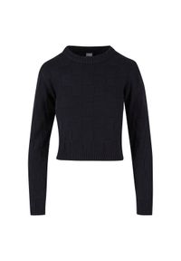 Sweter damski Urban Classics. Kolor: czarny. Materiał: akryl, bawełna, polar. Sezon: zima #1