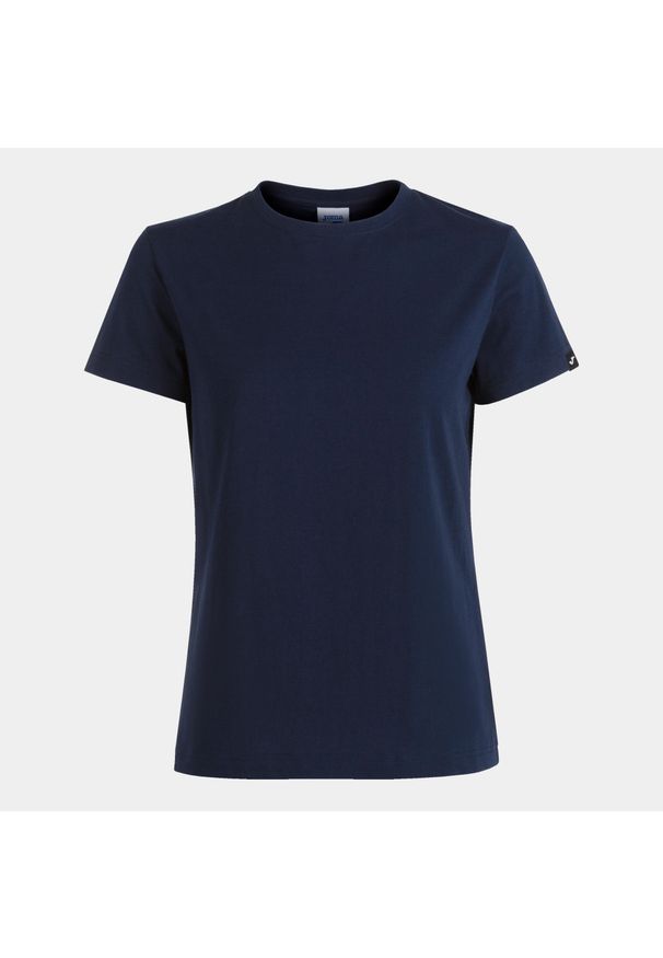 T-shirt damski Joma Desert Navy 2XL – 100% bawełna. Kolor: niebieski. Materiał: bawełna. Sport: fitness
