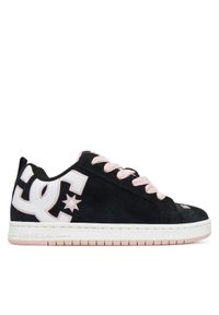DC Sneakersy V5-10116 Czarny. Kolor: czarny. Materiał: zamsz, skóra