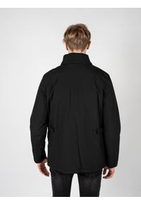 Geox Kurtka "Tevere" | M2620A T2953 | Mężczyzna | Czarny. Okazja: na co dzień. Typ kołnierza: kołnierzyk stójkowy. Kolor: czarny. Materiał: poliester. Styl: casual, elegancki #2