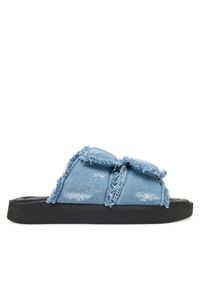 Klapki Inuikii. Kolor: niebieski. Materiał: jeans