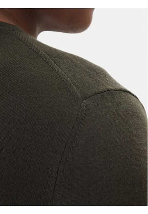 JOOP! Sweter 17 JK-01Denny 30032601 Zielony Modern Fit. Kolor: zielony. Materiał: wełna