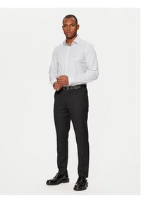 Calvin Klein Koszula K10K113865 Biały Slim Fit. Kolor: biały. Materiał: bawełna #5