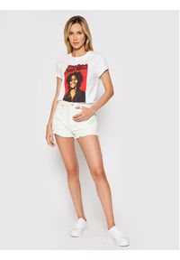 Wrangler T-Shirt BOB MARLEY Soul Rebel W711EE989 112141519 Biały Regular Fit. Kolor: biały. Materiał: bawełna #5