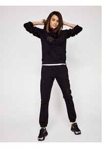 Sprandi Spodnie dresowe SS21-SPD004 Czarny Regular Fit. Kolor: czarny. Materiał: bawełna, dresówka #9