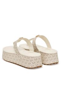 MICHAEL Michael Kors Japonki Koya Flip Flap 40R6KOFA2B Écru. Kolor: kremowy. Materiał: skóra #2