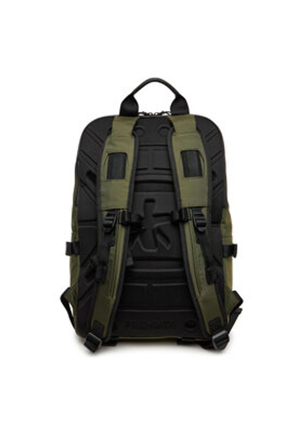 Premiata Plecak Ventura Var 2131 Khaki. Kolor: brązowy. Materiał: materiał