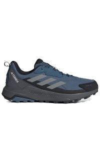 Adidas - Buty adidas Terrex Anylander Rain.Rdy ID5487 - granatowe-szare. Kolor: szary, niebieski, wielokolorowy. Materiał: syntetyk. Szerokość cholewki: normalna. Model: Adidas Terrex. Sport: wspinaczka