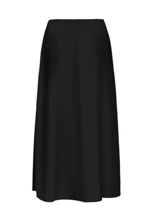 only - ONLY Spódnica maxi Nova 15357477 Czarny Regular Fit. Kolor: czarny. Materiał: wiskoza