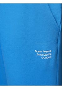 only - ONLY Spodnie dresowe 15239890 Niebieski Regular Fit. Kolor: niebieski. Materiał: bawełna #4
