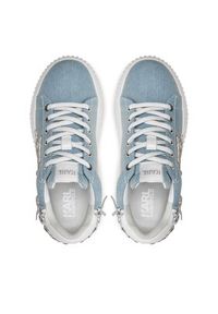 Karl Lagerfeld - KARL LAGERFELD Sneakersy KL42372D Niebieski. Kolor: niebieski #5