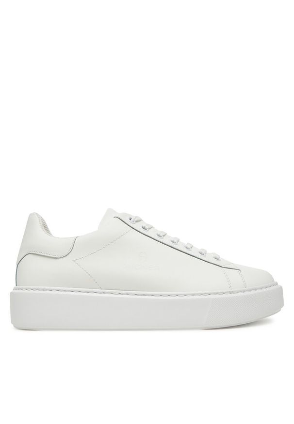 Sneakersy Aigner. Kolor: biały