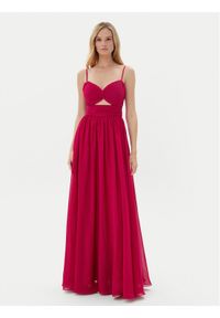 Hey Kyla Sukienka wieczorowa 5AH025HK Różowy Slim Fit. Kolor: różowy. Materiał: syntetyk. Styl: wizytowy