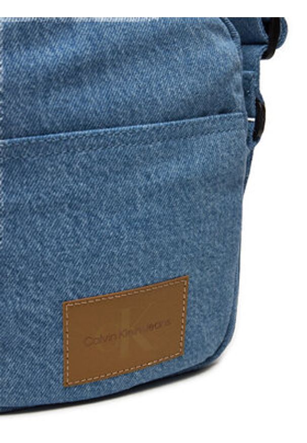 Calvin Klein Jeans Torebka Crossbody Bag IU0IU00636 Niebieski. Kolor: niebieski