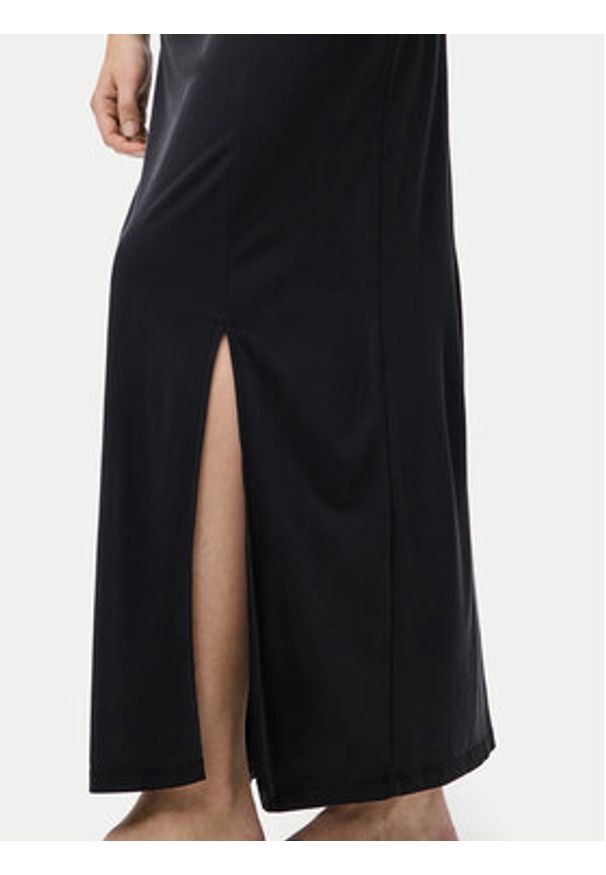 Pieces Spódnica maxi Anora 17148786 Czarny Regular Fit. Kolor: czarny. Materiał: syntetyk