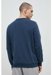 Puma bluza męska kolor granatowy z nadrukiem. Kolor: niebieski. Materiał: materiał, dzianina. Wzór: nadruk #3