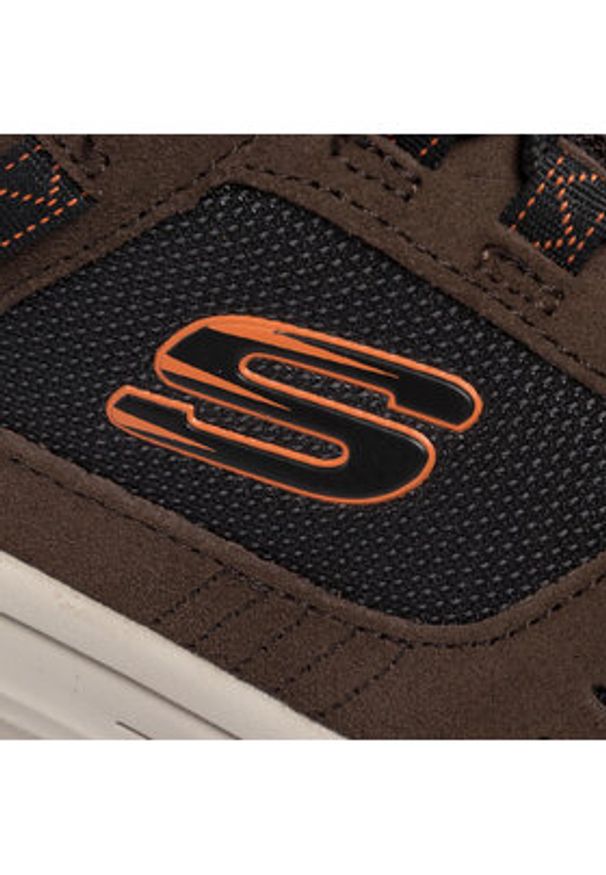 skechers - Skechers Trekkingi Oak Canyon 51893/CHBK Brązowy. Kolor: brązowy. Materiał: materiał. Sport: turystyka piesza