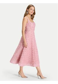 Swing Sukienka koktajlowa 5AK09100 Różowy Regular Fit. Kolor: różowy. Materiał: syntetyk. Styl: wizytowy #4