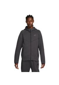 Nike - Męska Kurtka Sportswear Tech Fleece Windrunner. Kolor: szary
