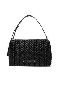 Karl Lagerfeld - KARL LAGERFELD Torebka A4W30072 Czarny. Kolor: czarny. Materiał: skórzane