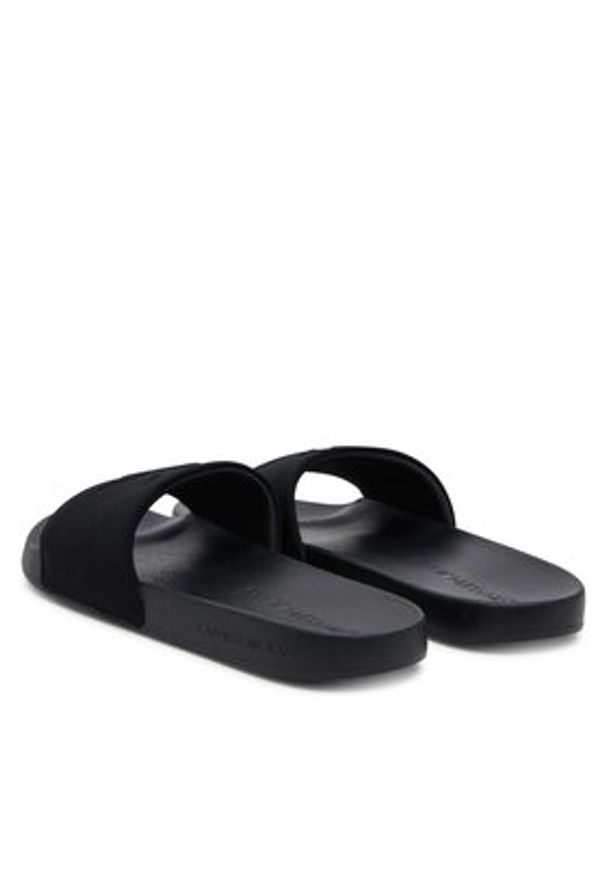 Calvin Klein Jeans Klapki Slide Hf Mono Cv YM0YM01282 Czarny. Kolor: czarny. Materiał: materiał