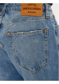 Jack & Jones - Jack&Jones Szorty jeansowe Tony Cooper 12255116 Niebieski Loose Fit. Kolor: niebieski. Materiał: bawełna