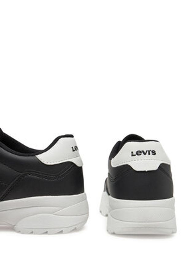 Levi's® Sneakersy Nolita VSOH0081S Czarny. Kolor: czarny. Materiał: skóra