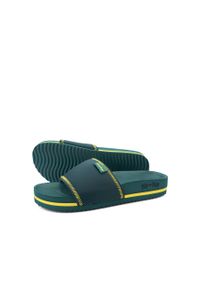 Flip*Flop - Klapki plażowe damskie Flip Flop Pool Neoprene. Okazja: na plażę. Kolor: niebieski, wielokolorowy, żółty. Sezon: lato. Sport: fitness, pływanie