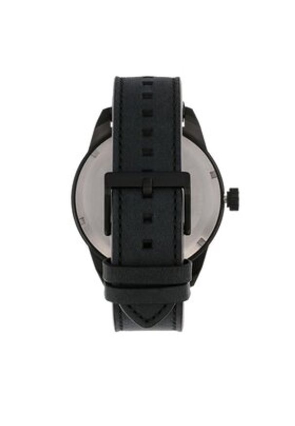 Hugo Zegarek Grip 1530275 Czarny. Kolor: czarny