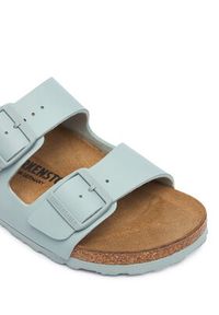 Birkenstock Klapki Arizona Bf 1033123 Zielony jasny. Kolor: zielony. Materiał: skóra #6