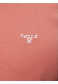 Barbour T-Shirt Essential Sports MTS0331PI55 Różowy Tailored Fit. Kolor: różowy. Materiał: bawełna