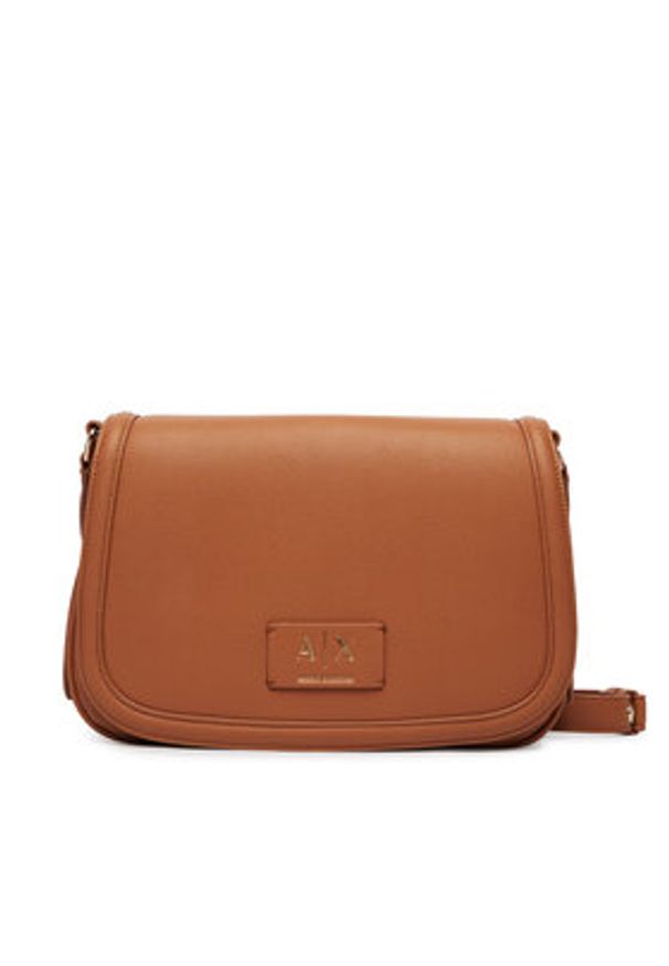 Armani Exchange Torebka XW002594 AF22649 U6119 Brązowy. Kolor: brązowy. Materiał: skórzane