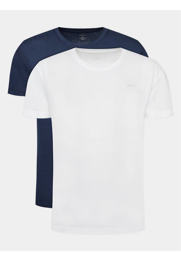 GANT - Gant Komplet 2 t-shirtów 900002008 Kolorowy Regular Fit. Materiał: bawełna. Wzór: kolorowy