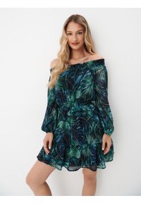 Mohito - Mini sukienka we wzory - Czarny. Kolor: czarny. Długość: mini #2