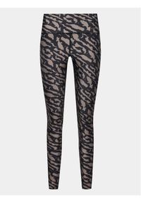 Athlecia Legginsy Mist W Printed Tights EA233310 Kolorowy Regular Fit. Materiał: syntetyk. Wzór: kolorowy #1