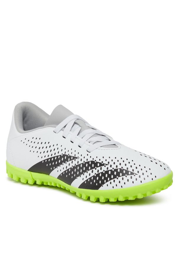 Adidas - Buty adidas Predator Accuracy.4 Turf Boots IE9444 Ftwwht/Cblack/Luclem. Kolor: biały