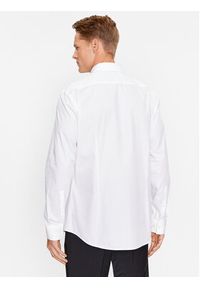 Hugo Koszula Keidi 50500966 Biały Slim Fit. Kolor: biały. Materiał: bawełna #3