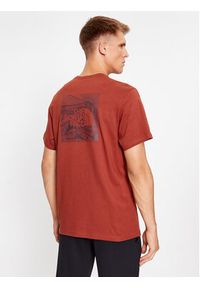 The North Face T-Shirt Redbox Celebration NF0A7X1K Brązowy Regular Fit. Kolor: brązowy. Materiał: bawełna #3