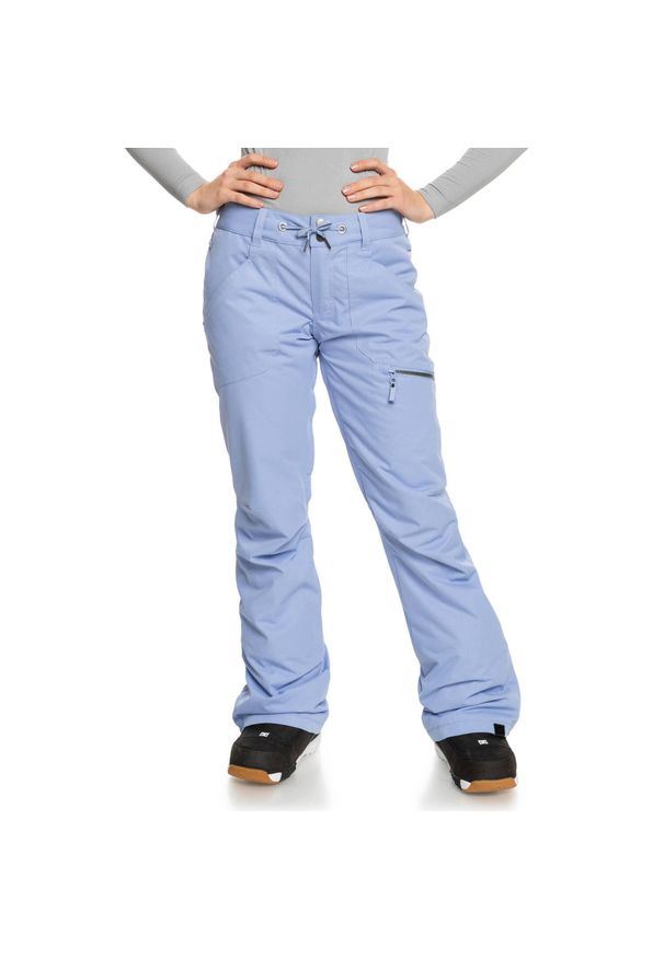 Spodnie narciarskie damskie Roxy Nadia Insulated Snow. Kolor: fioletowy. Sezon: zima. Sport: narciarstwo