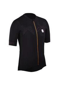 LEATT - Koszulka rowerowa damska Leatt Jersey MTB Endurance 5.0. Kolor: czarny. Materiał: jersey