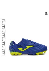 Joma Buty do piłki nożnej Toledo Jr TOJW2404HG Niebieski. Kolor: niebieski. Materiał: skóra #6