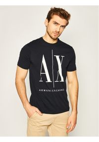 T-Shirt Armani Exchange. Kolor: niebieski