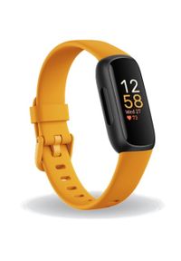 Opaska sportowa Fitbit by Google Inspire 3 żółty. Rodzaj zegarka: cyfrowe. Kolor: żółty. Materiał: skóra. Styl: sportowy