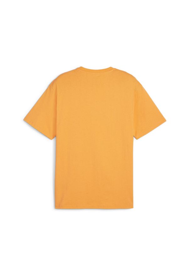 Koszulka Sportowa Męska Puma Desert Road. Kolor: pomarańczowy. Materiał: bawełna. Sport: joga i pilates